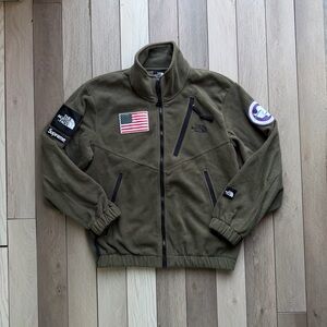 Supreme x The North Face Trans Antarctica Expedition Fleece Jacket Olive